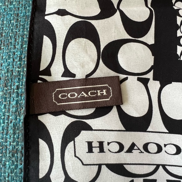 Coach Silk Scarf - Picture 2 of 3